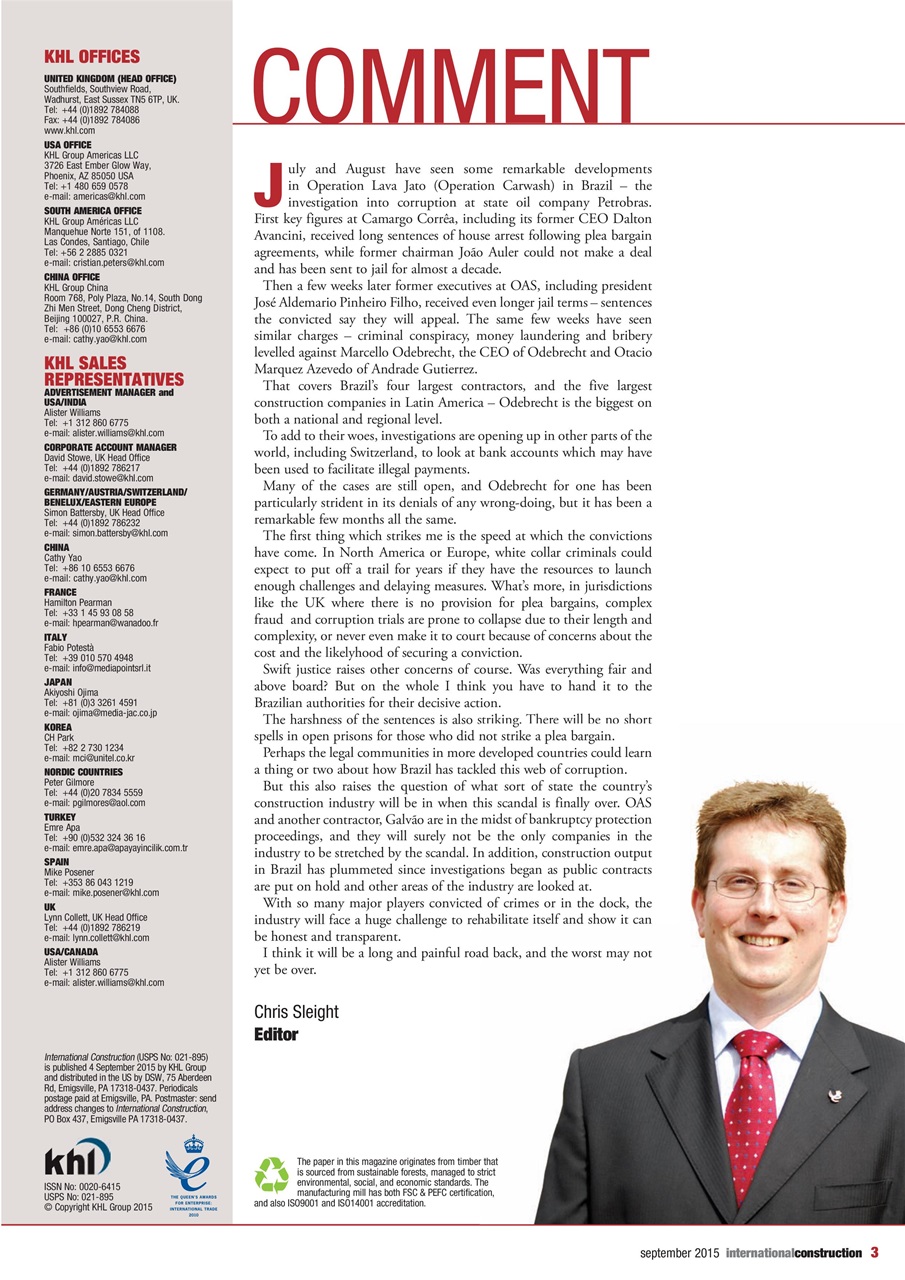 International Construction Preview Pages