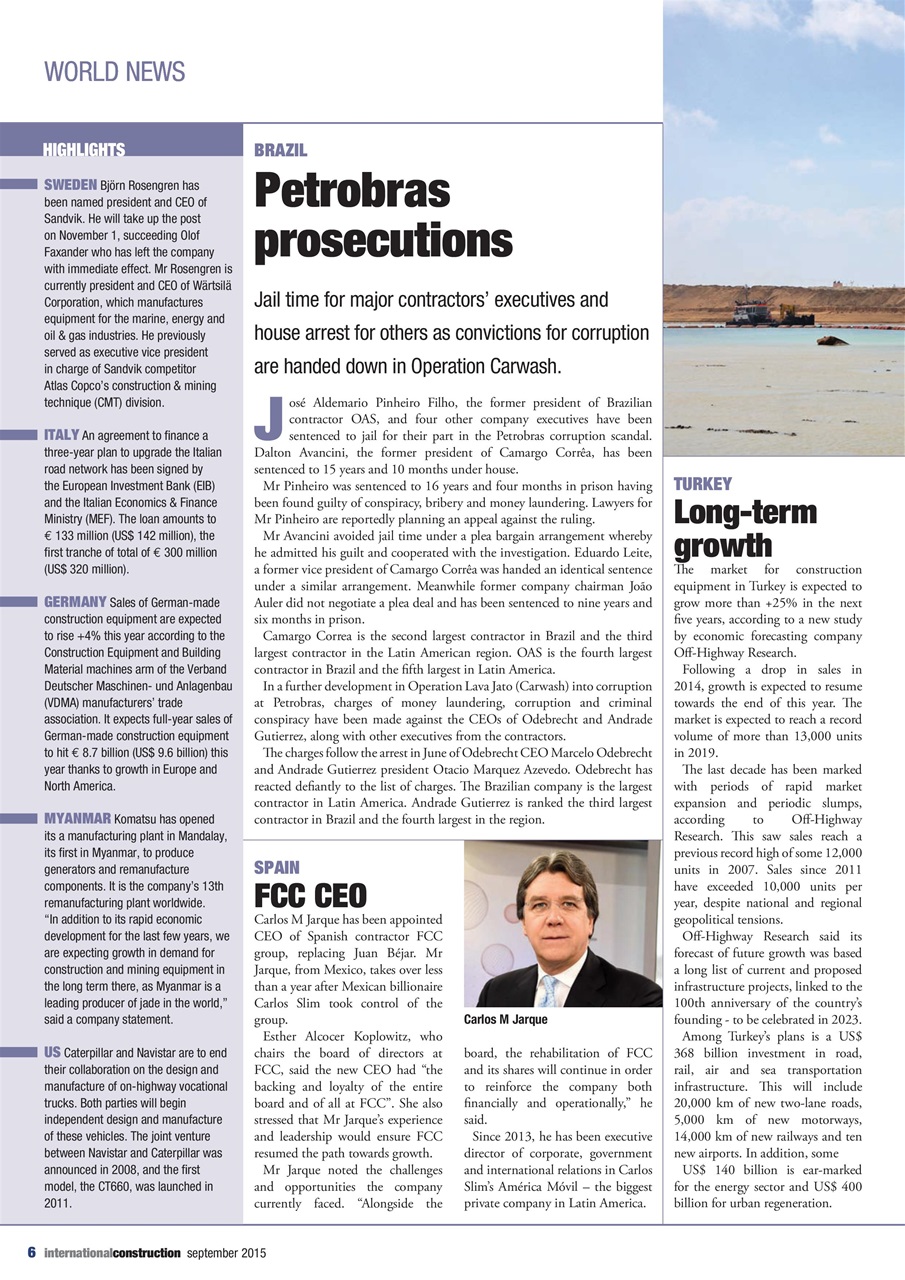 International Construction Preview Pages