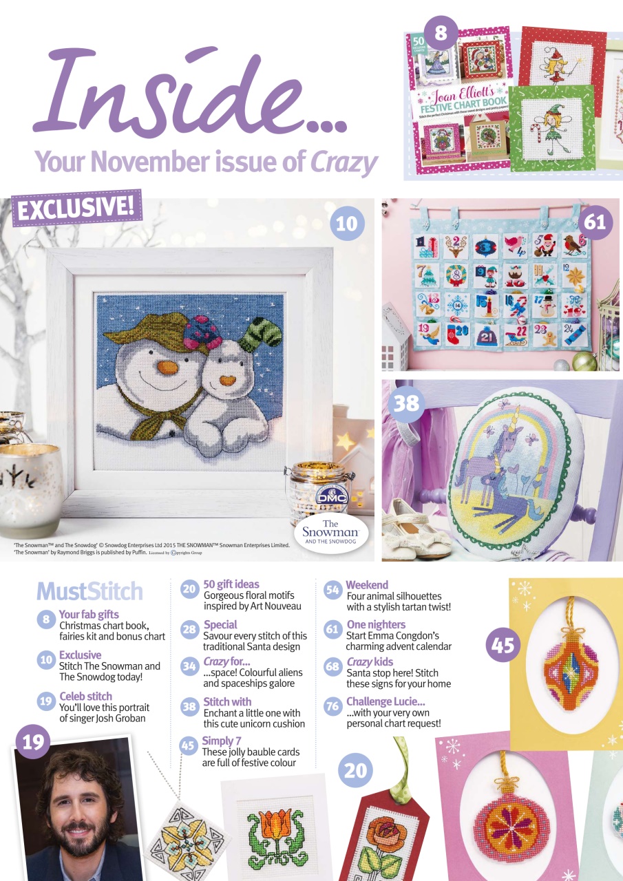Cross Stitch Crazy Preview Pages