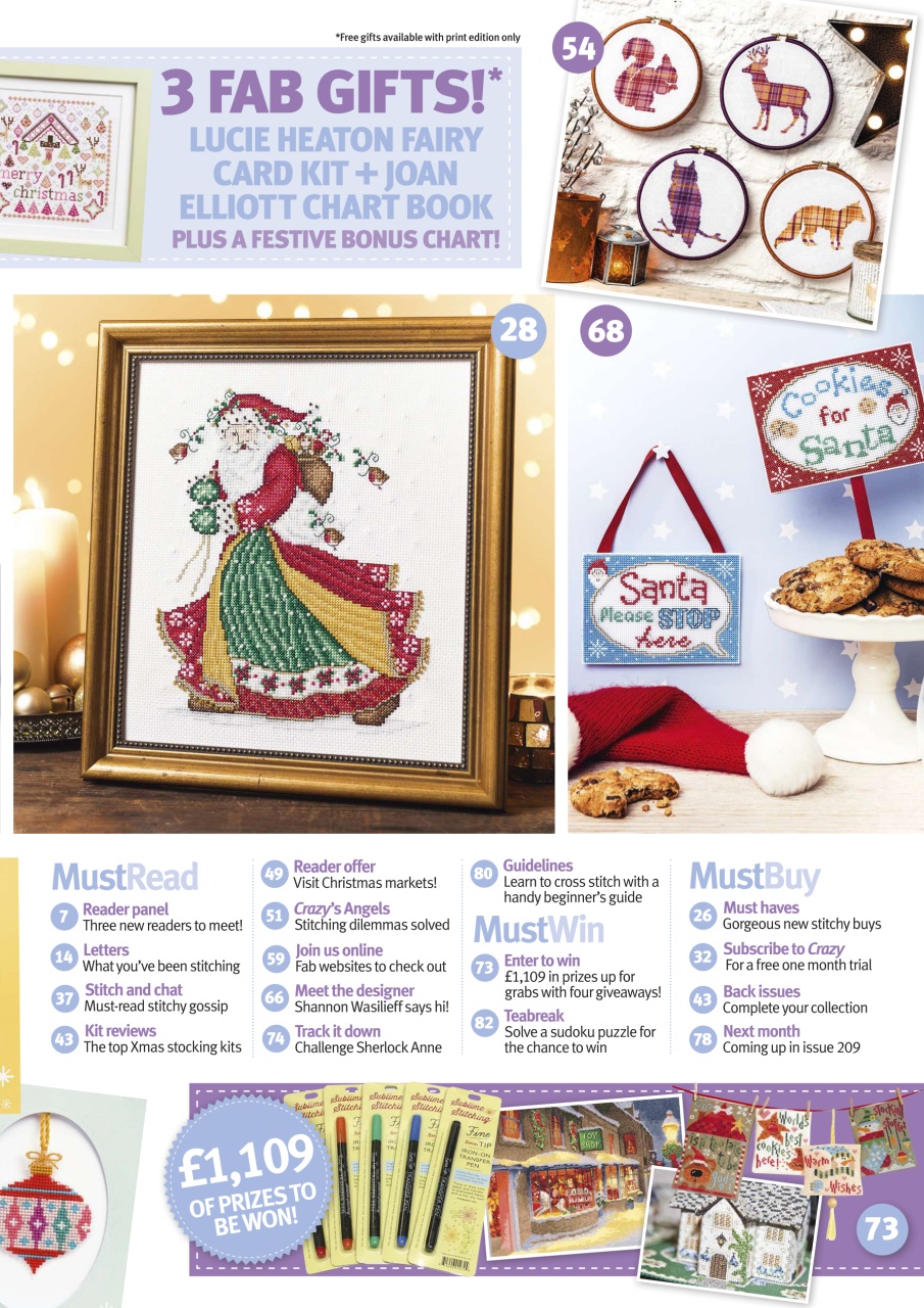 Cross Stitch Crazy Preview Pages