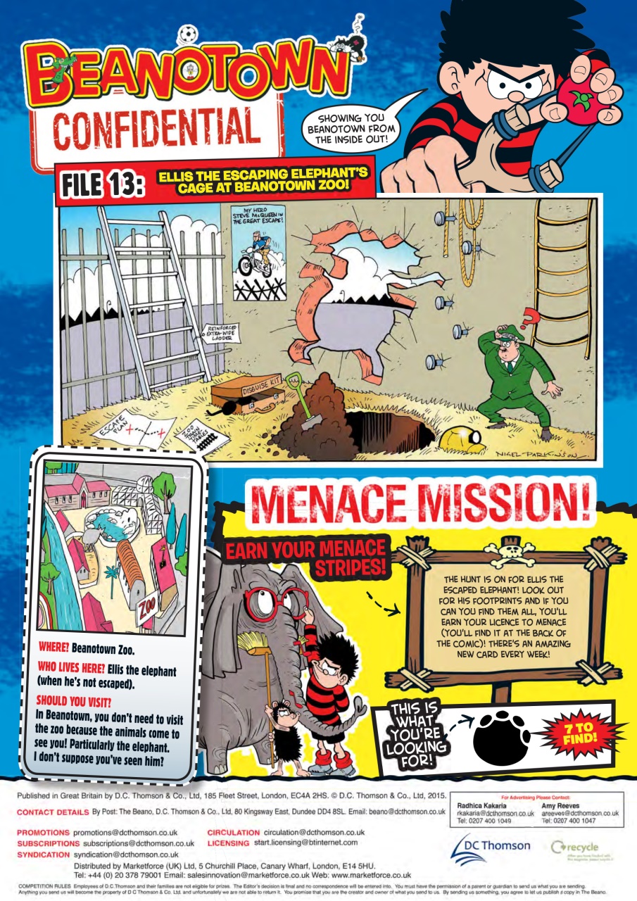 Beano Preview Pages