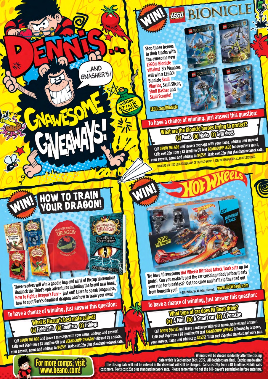 Beano Preview Pages