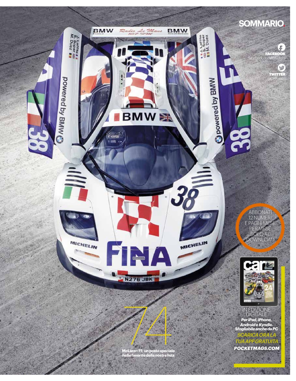 CAR magazine Italia Preview Pages