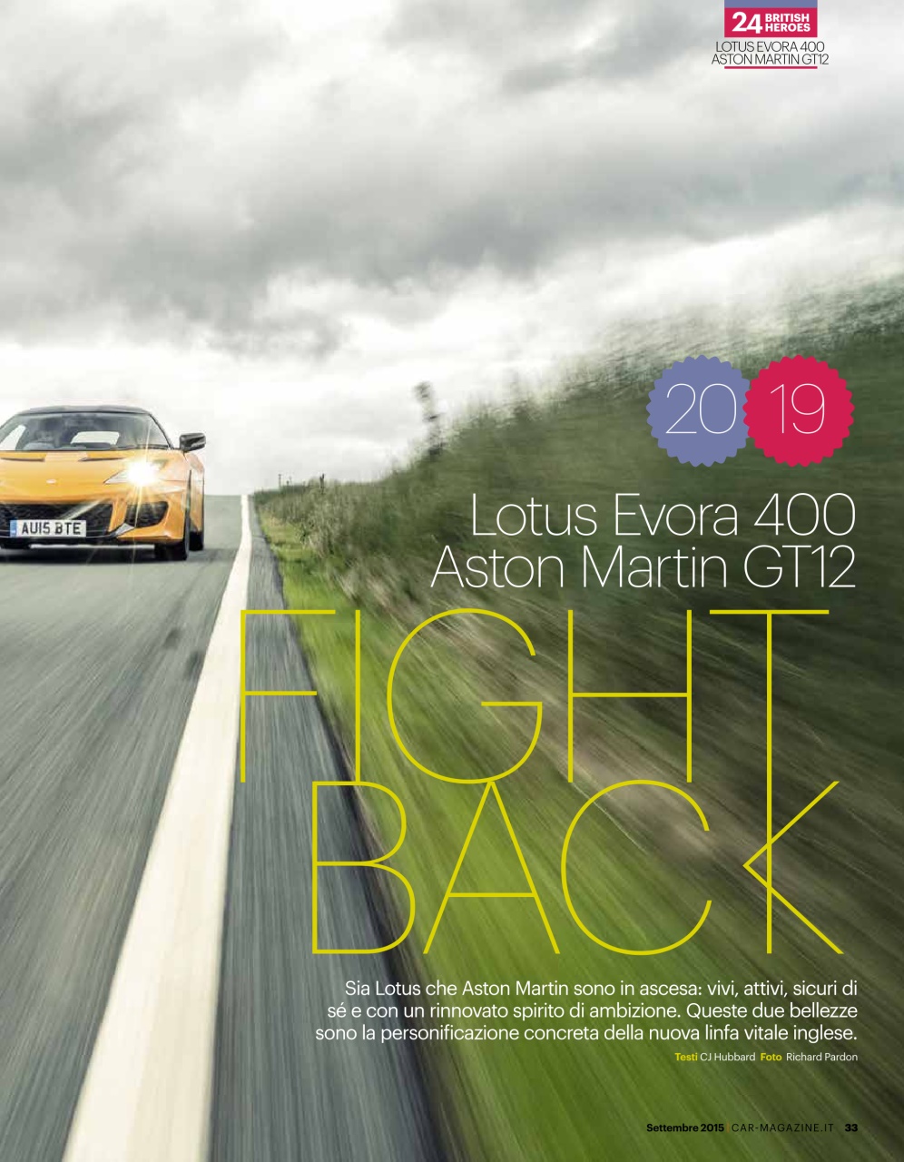 CAR magazine Italia Preview Pages