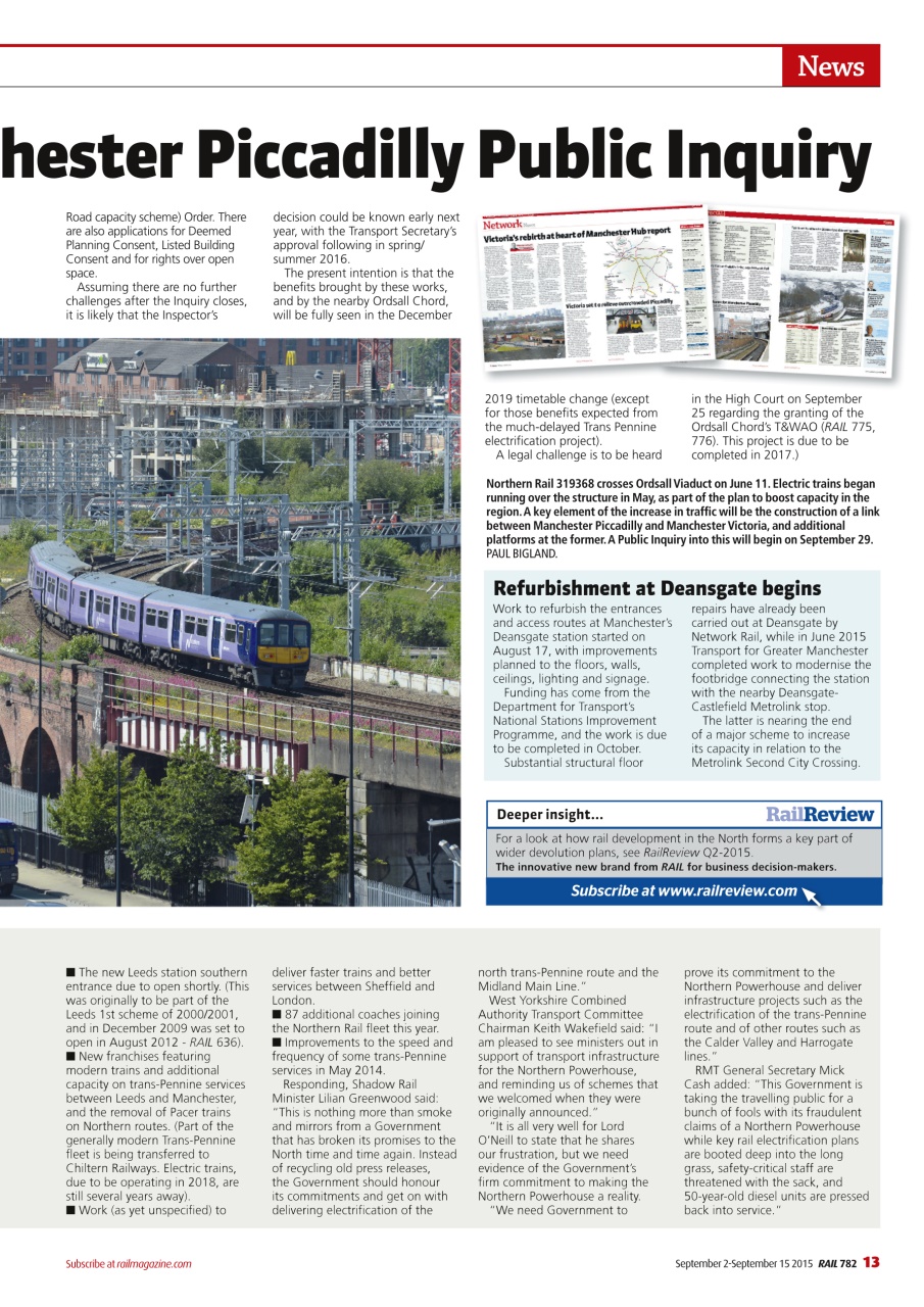 Rail Preview Pages