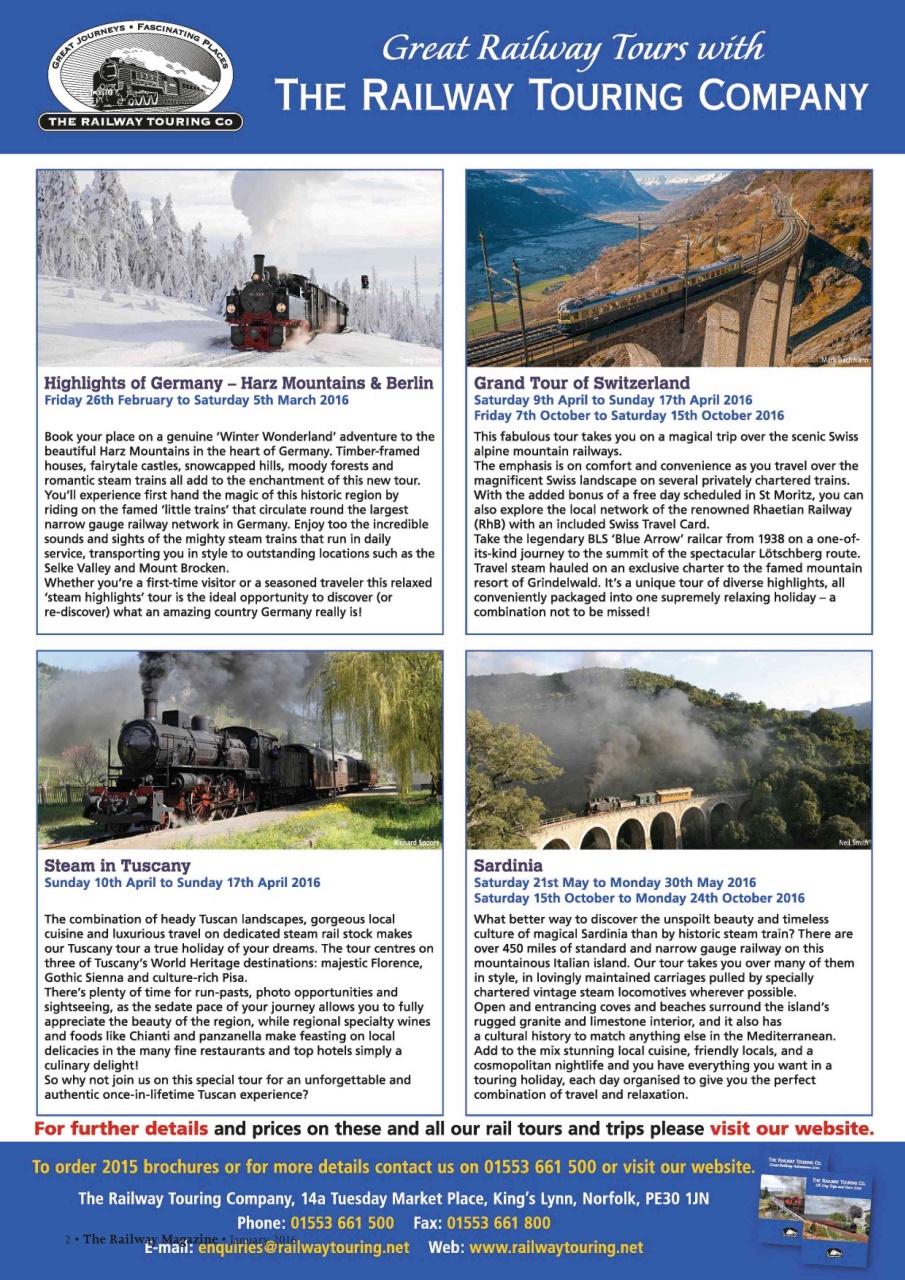 Railway Magazine Preview Pages
