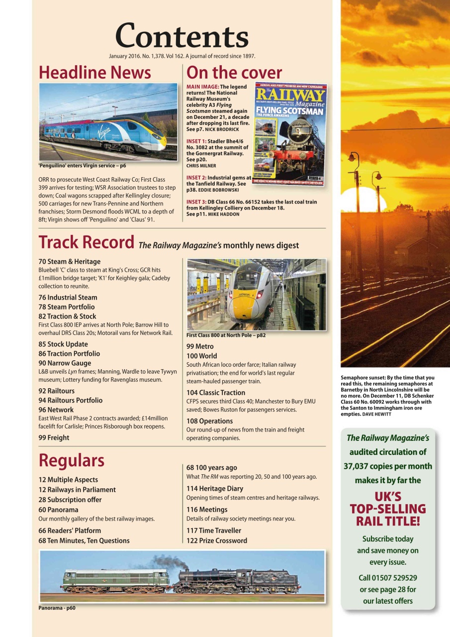 Railway Magazine Preview Pages