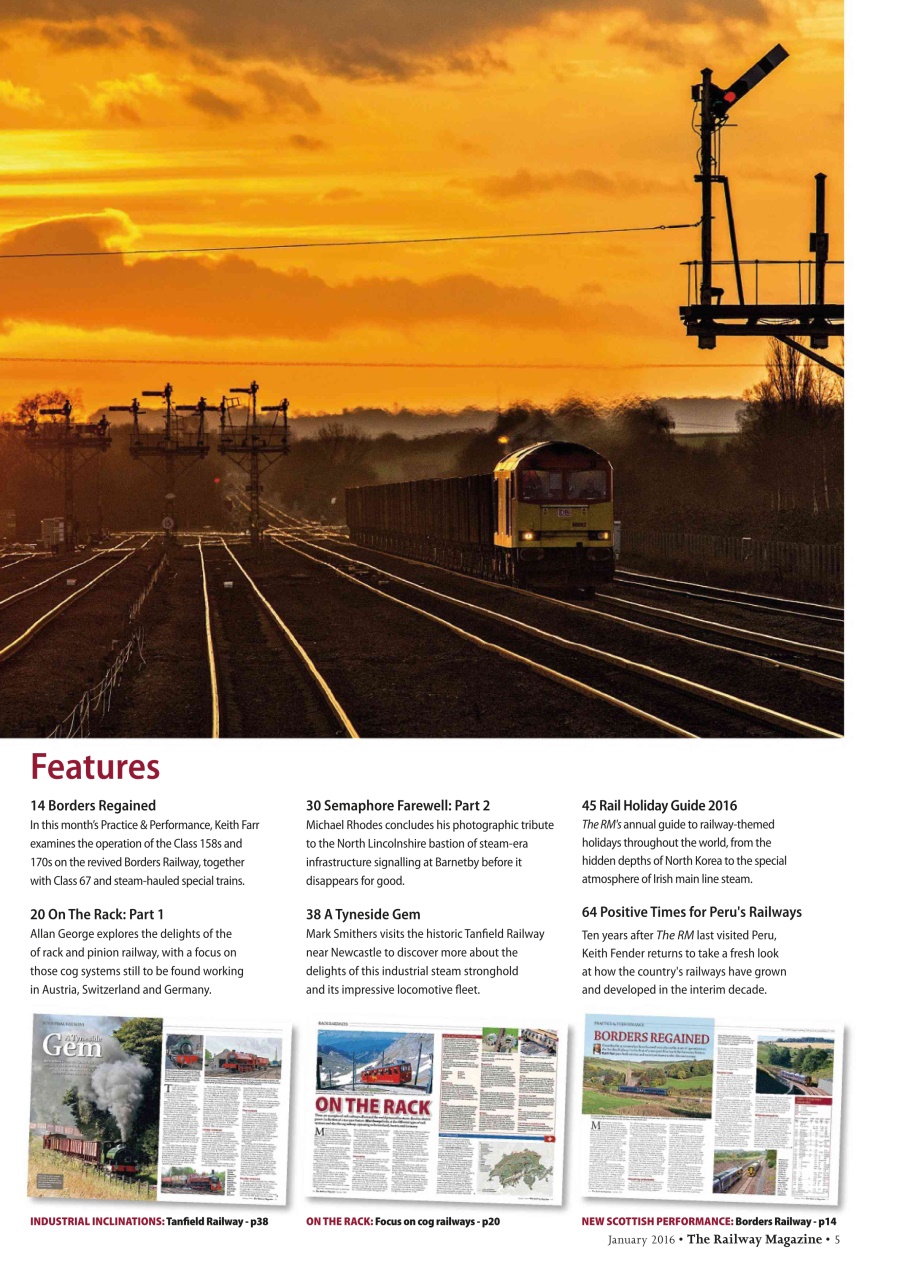 Railway Magazine Preview Pages