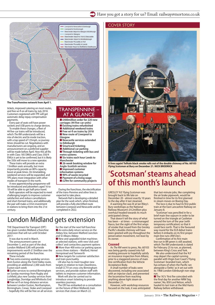 Railway Magazine Preview Pages