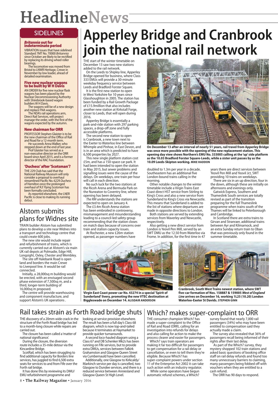 Railway Magazine Preview Pages