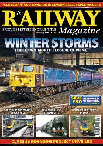 Railway Magazine issue February 2016