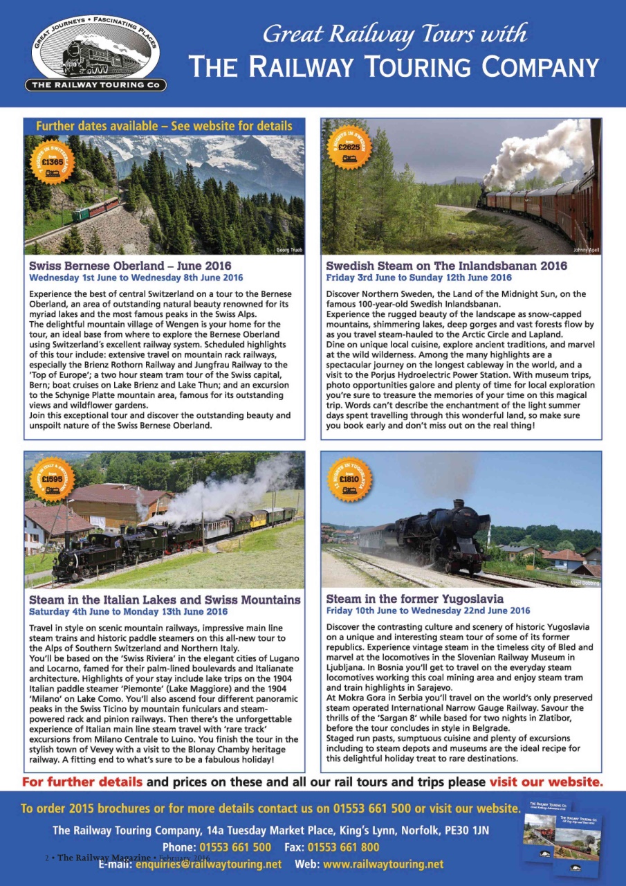Railway Magazine Preview Pages