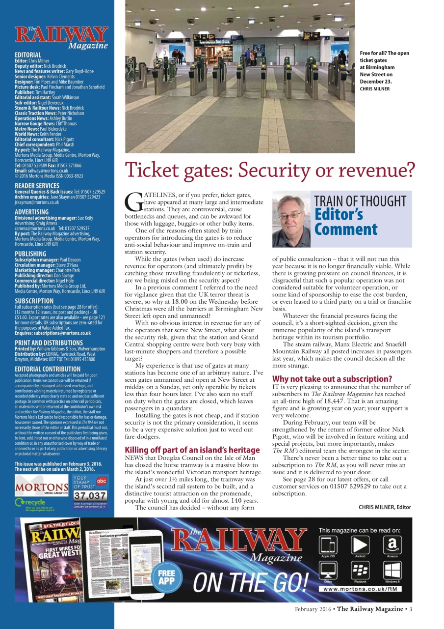 Railway Magazine Preview Pages