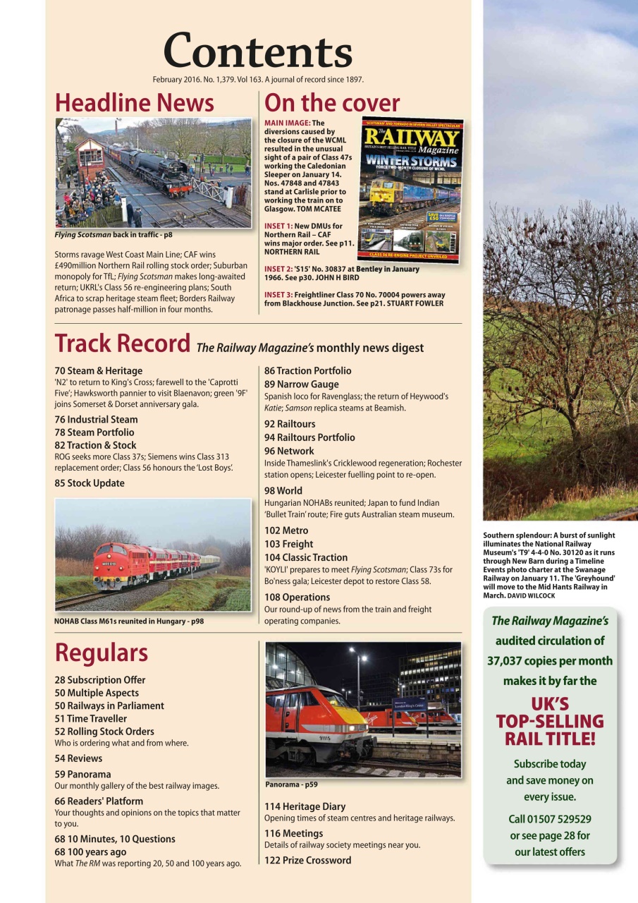 Railway Magazine Preview Pages