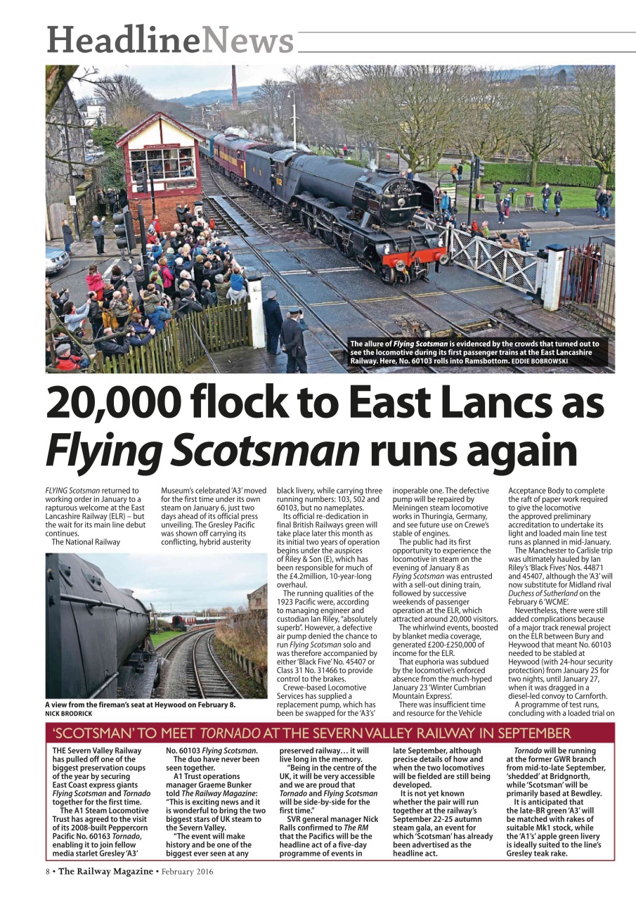 Railway Magazine Preview Pages