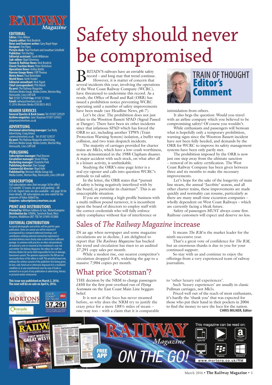 Railway Magazine Preview Pages