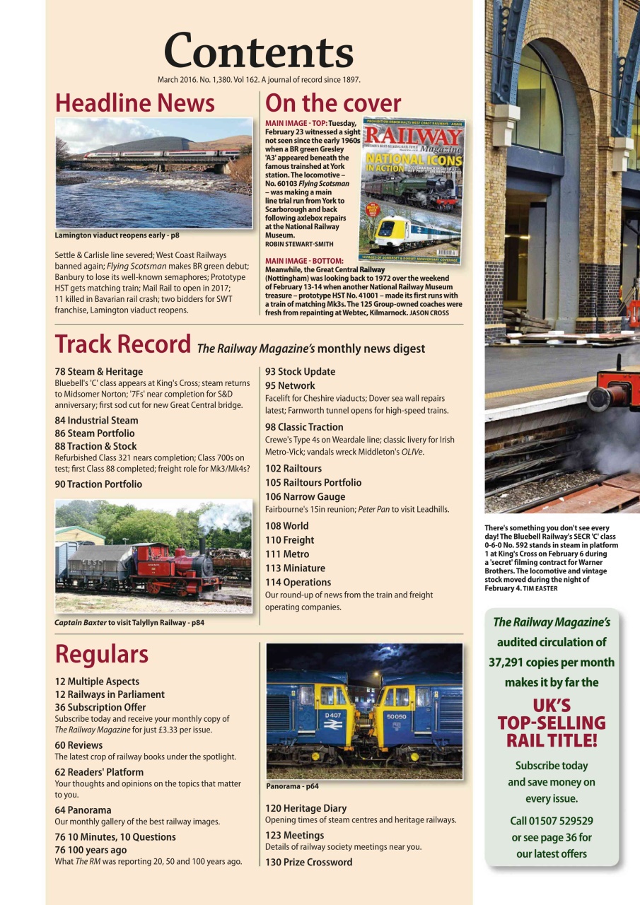 Railway Magazine Preview Pages
