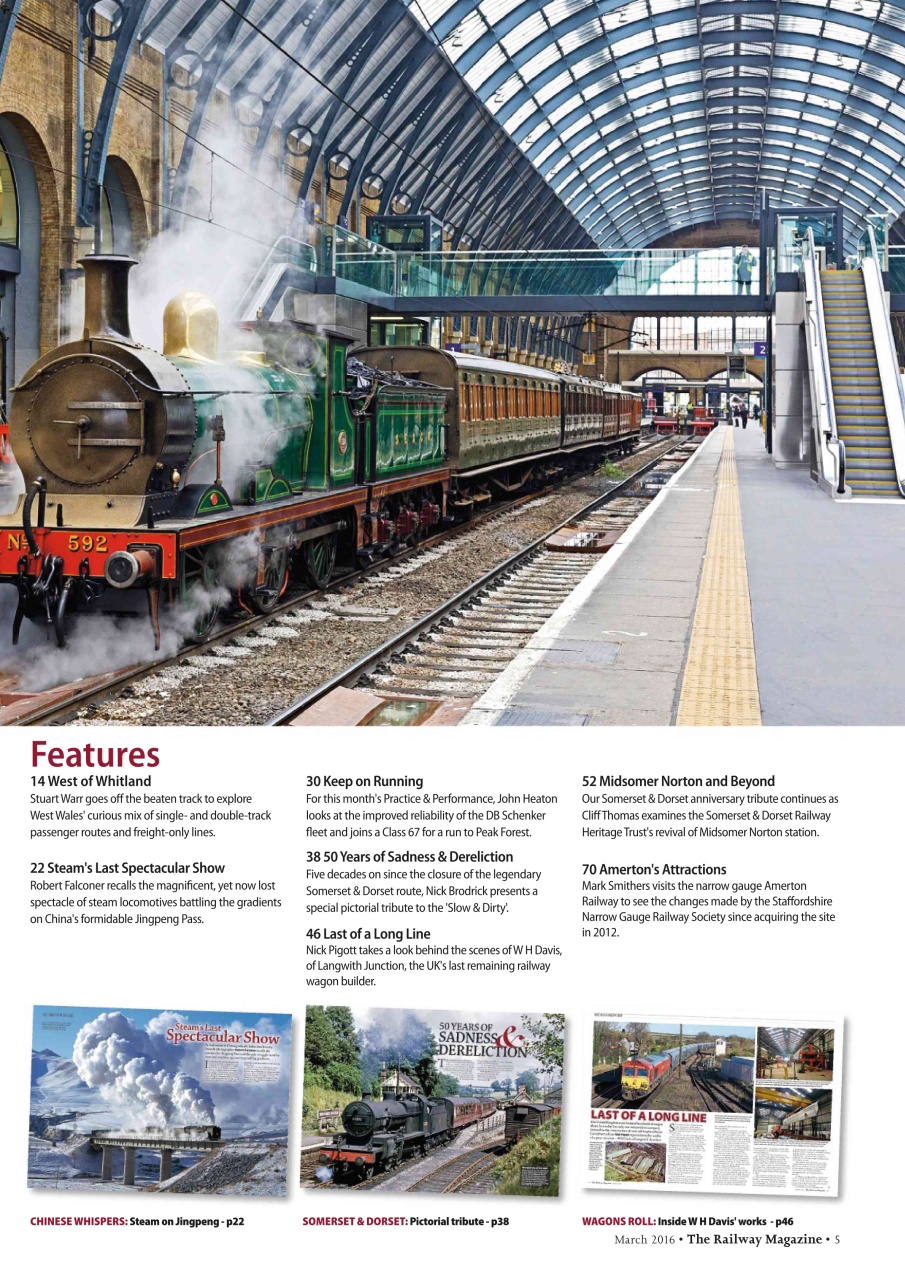 Railway Magazine Preview Pages
