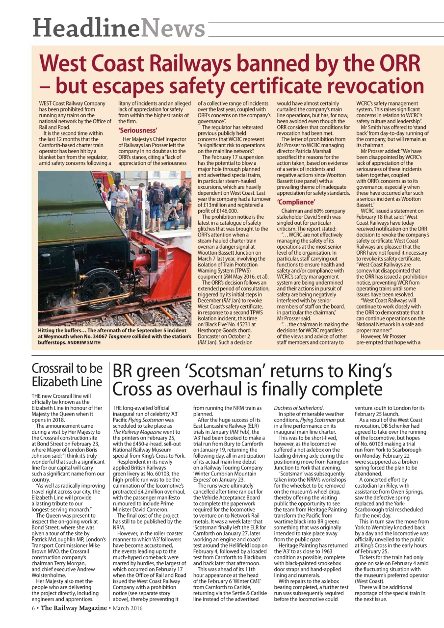 Railway Magazine Preview Pages