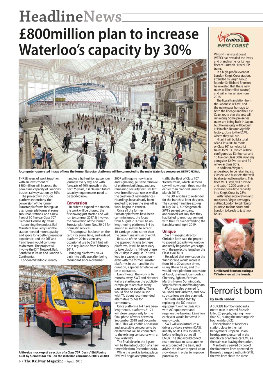 Railway Magazine Preview Pages
