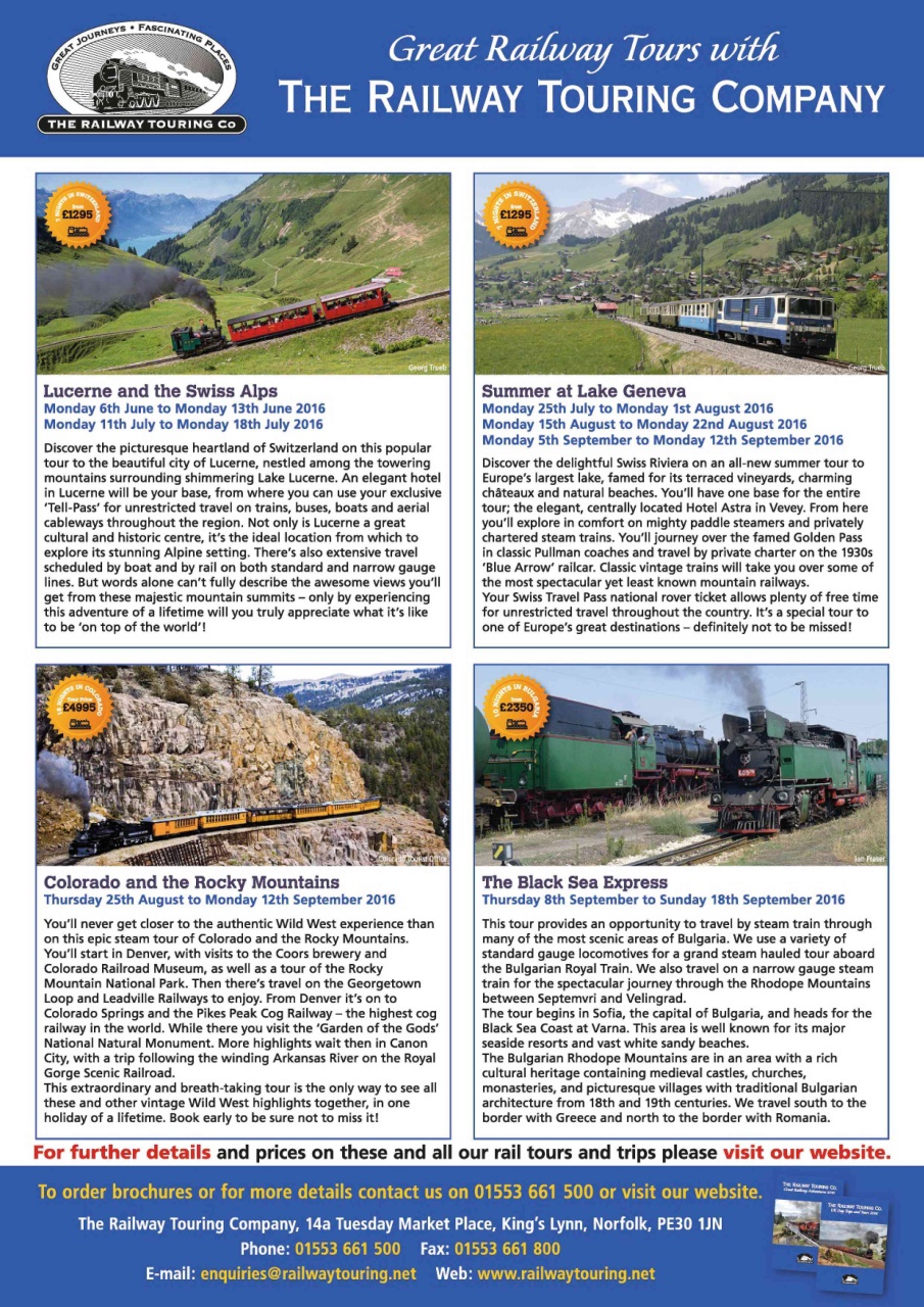 Railway Magazine Preview Pages