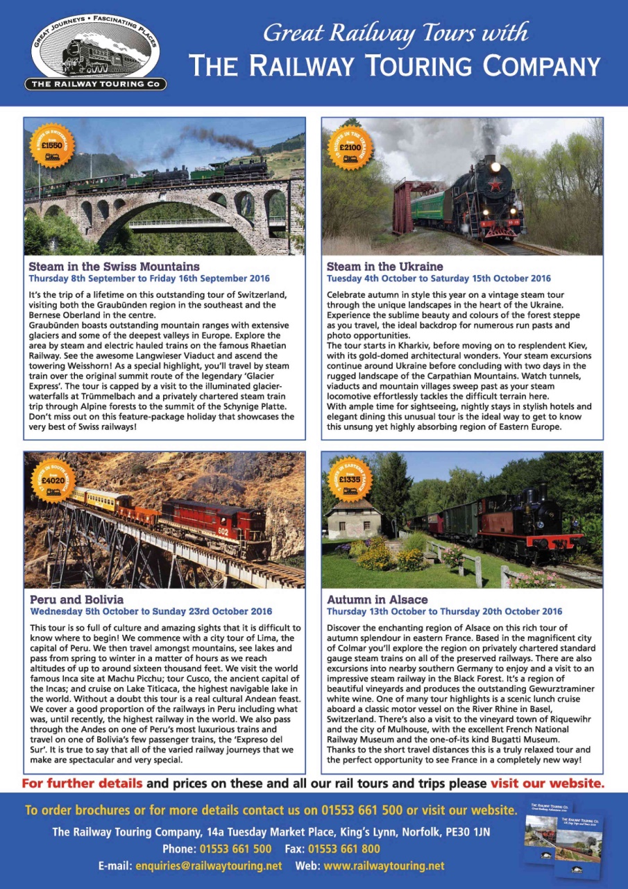 Railway Magazine Preview Pages