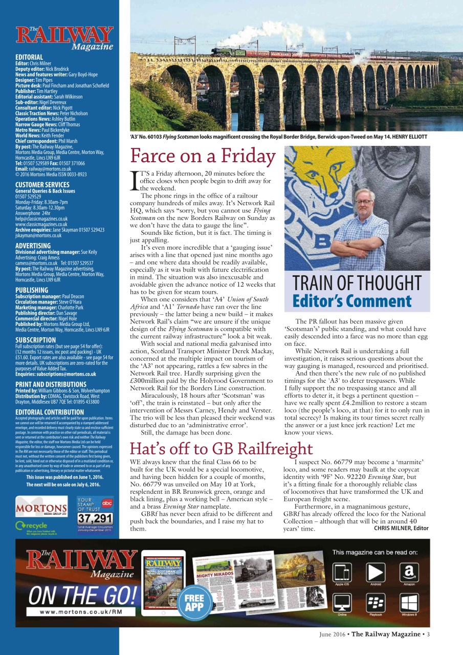 Railway Magazine Preview Pages