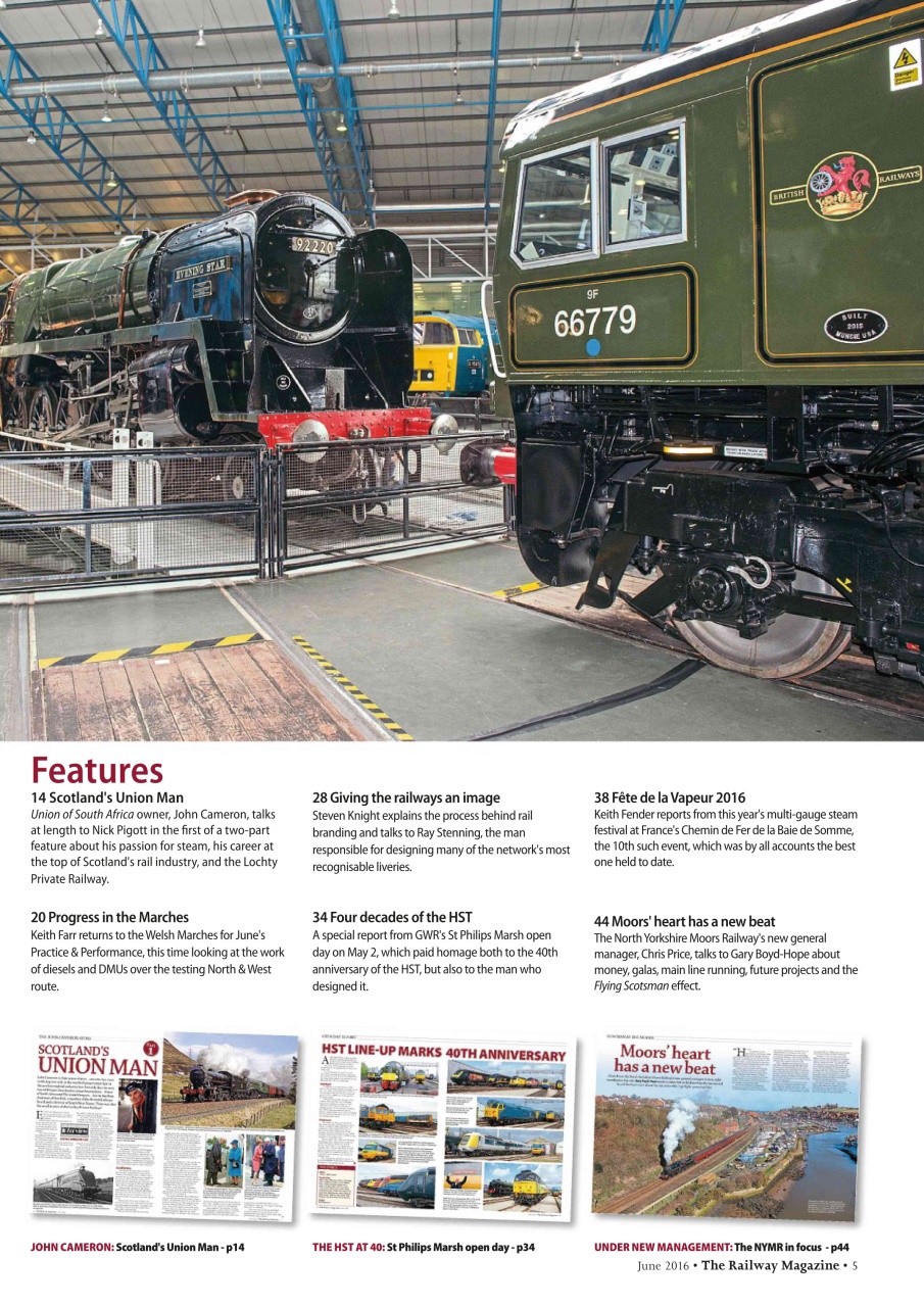 Railway Magazine Preview Pages