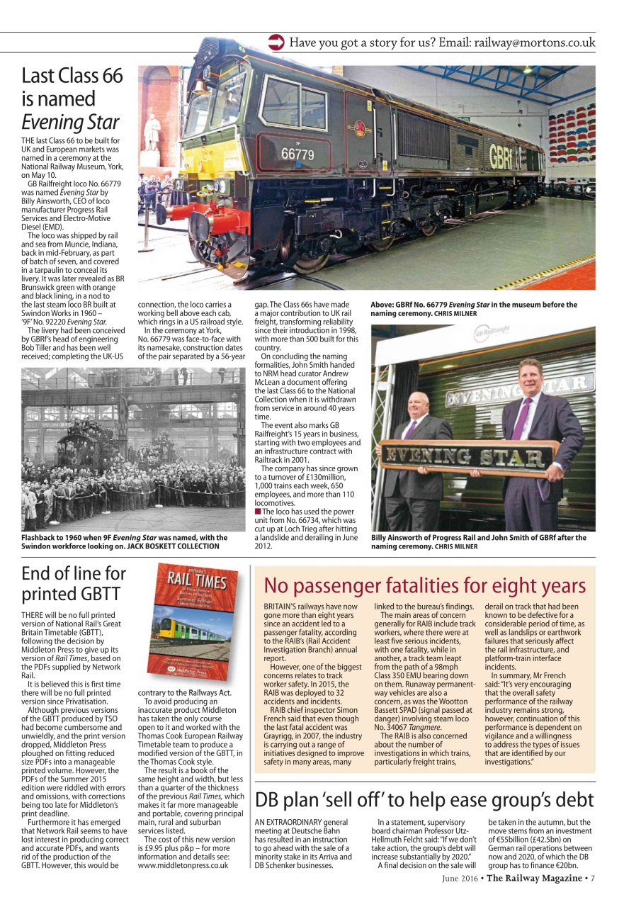Railway Magazine Preview Pages