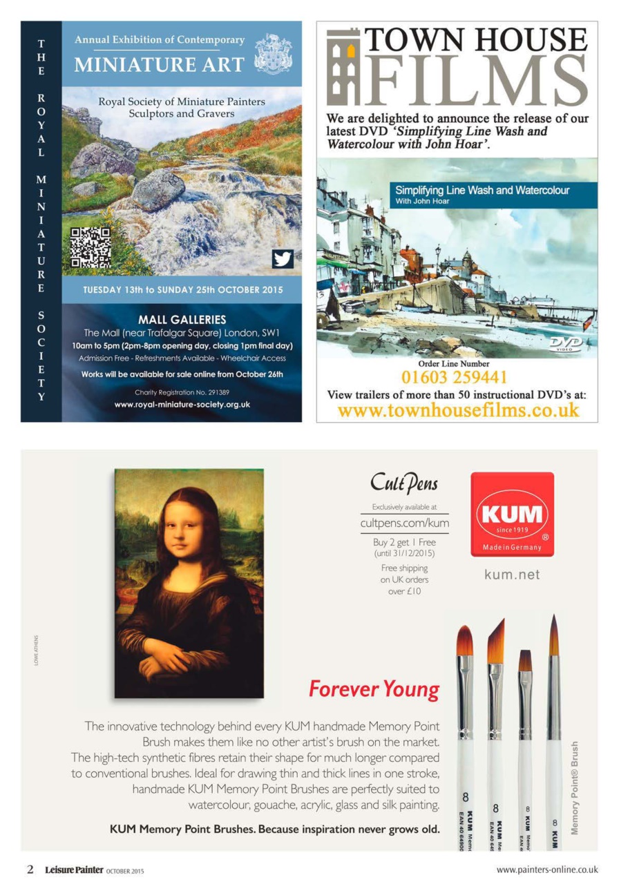 Leisure Painter & The Artist Preview Pages