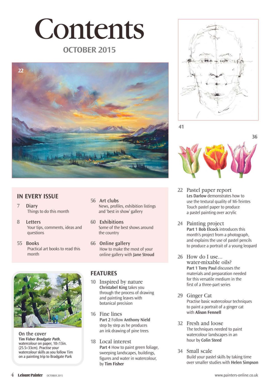 Leisure Painter & The Artist Preview Pages