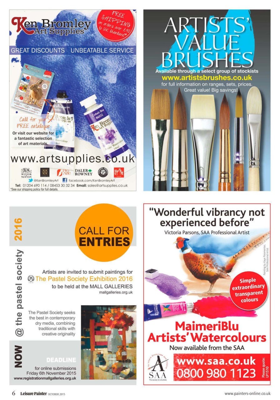 Leisure Painter & The Artist Preview Pages