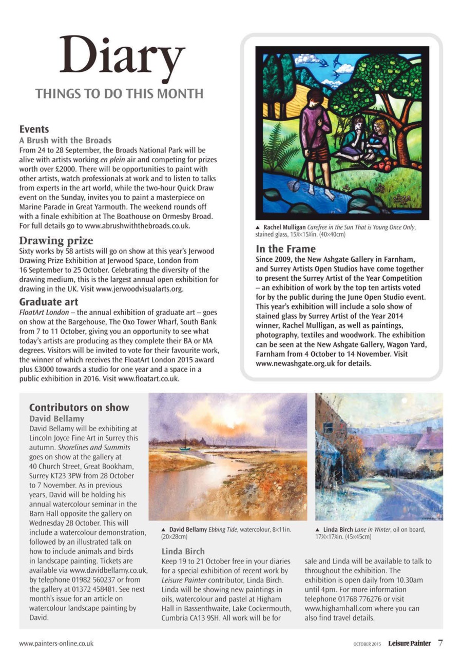 Leisure Painter & The Artist Preview Pages