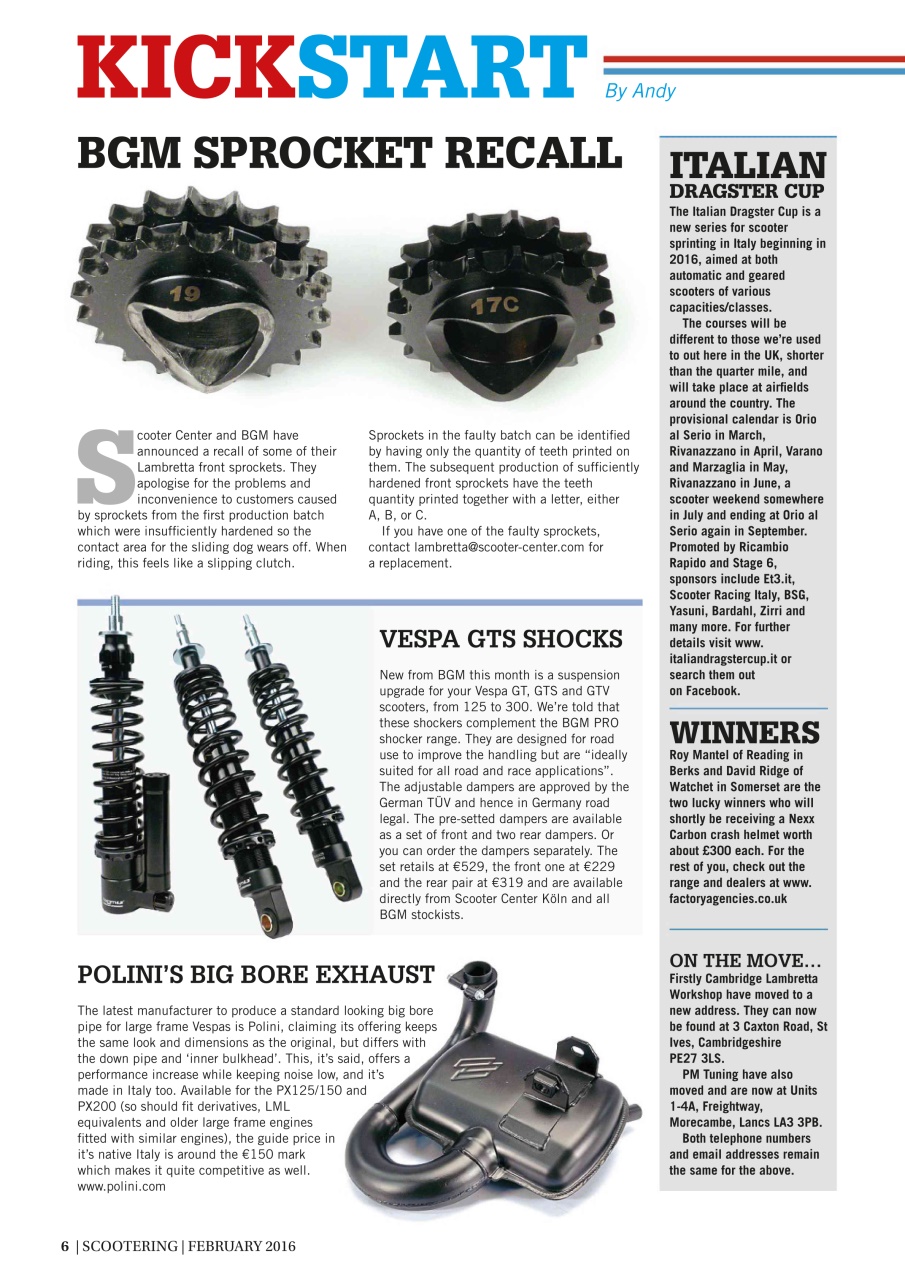 Scootering Preview Pages