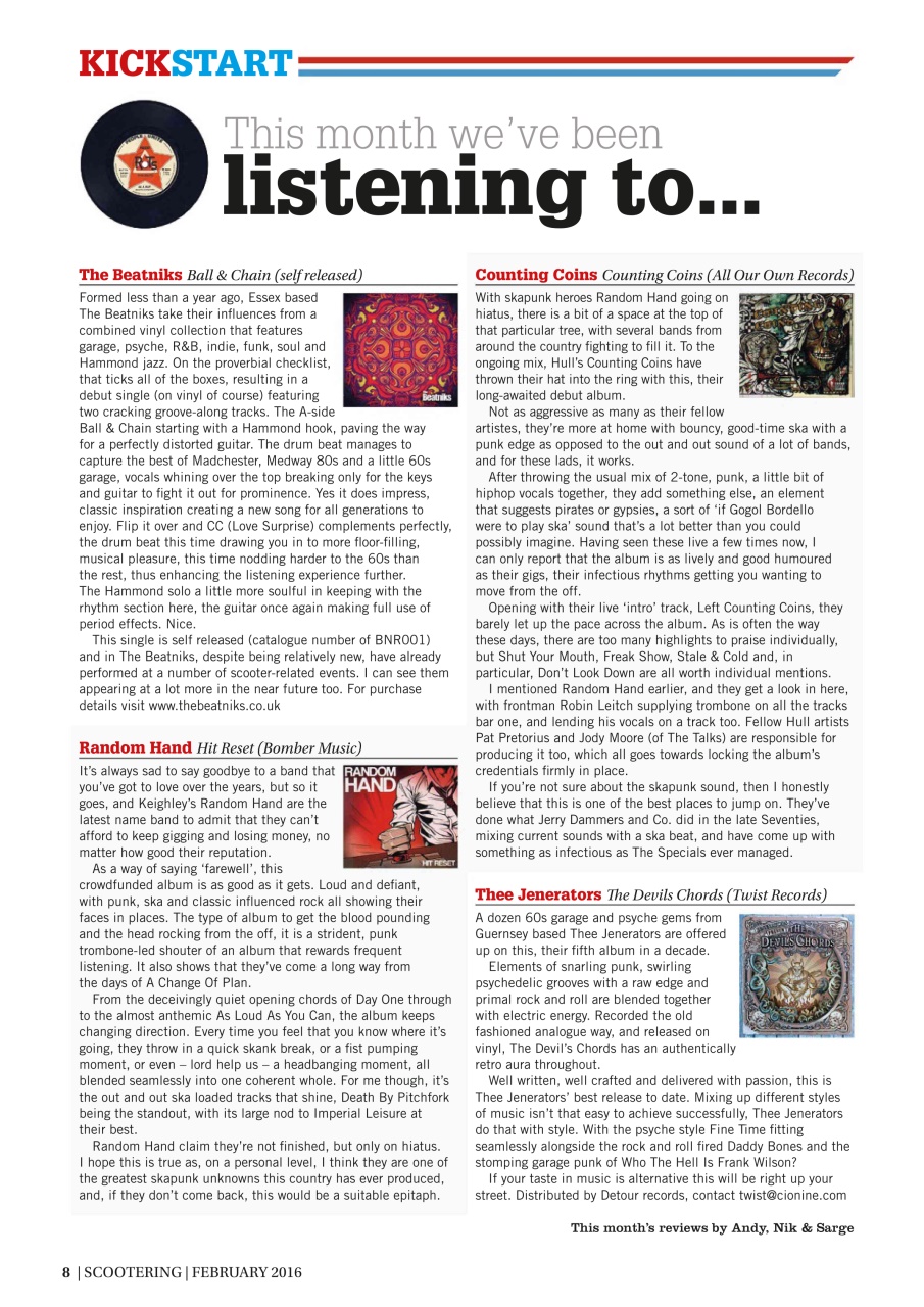 Scootering Preview Pages