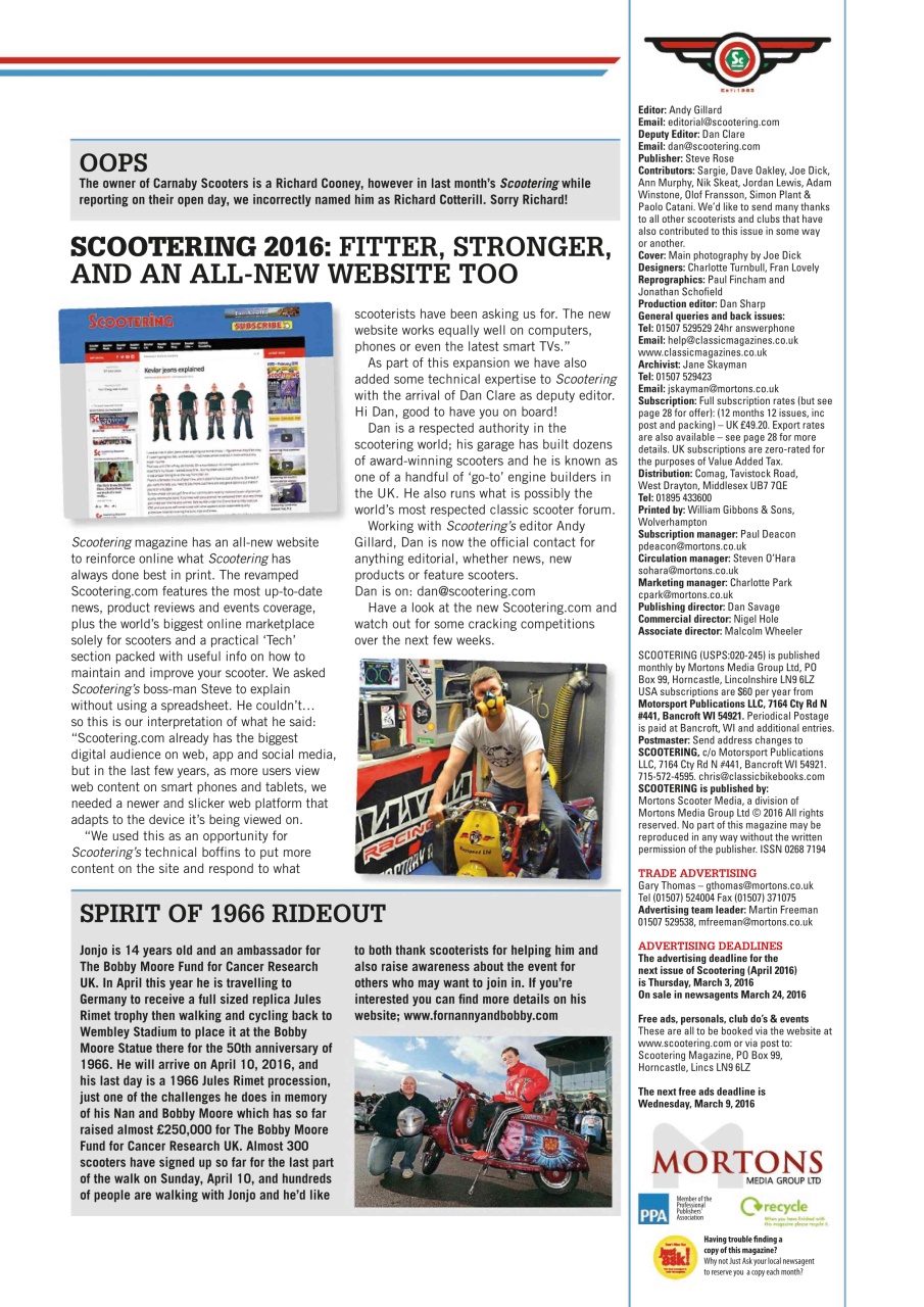 Scootering Preview Pages