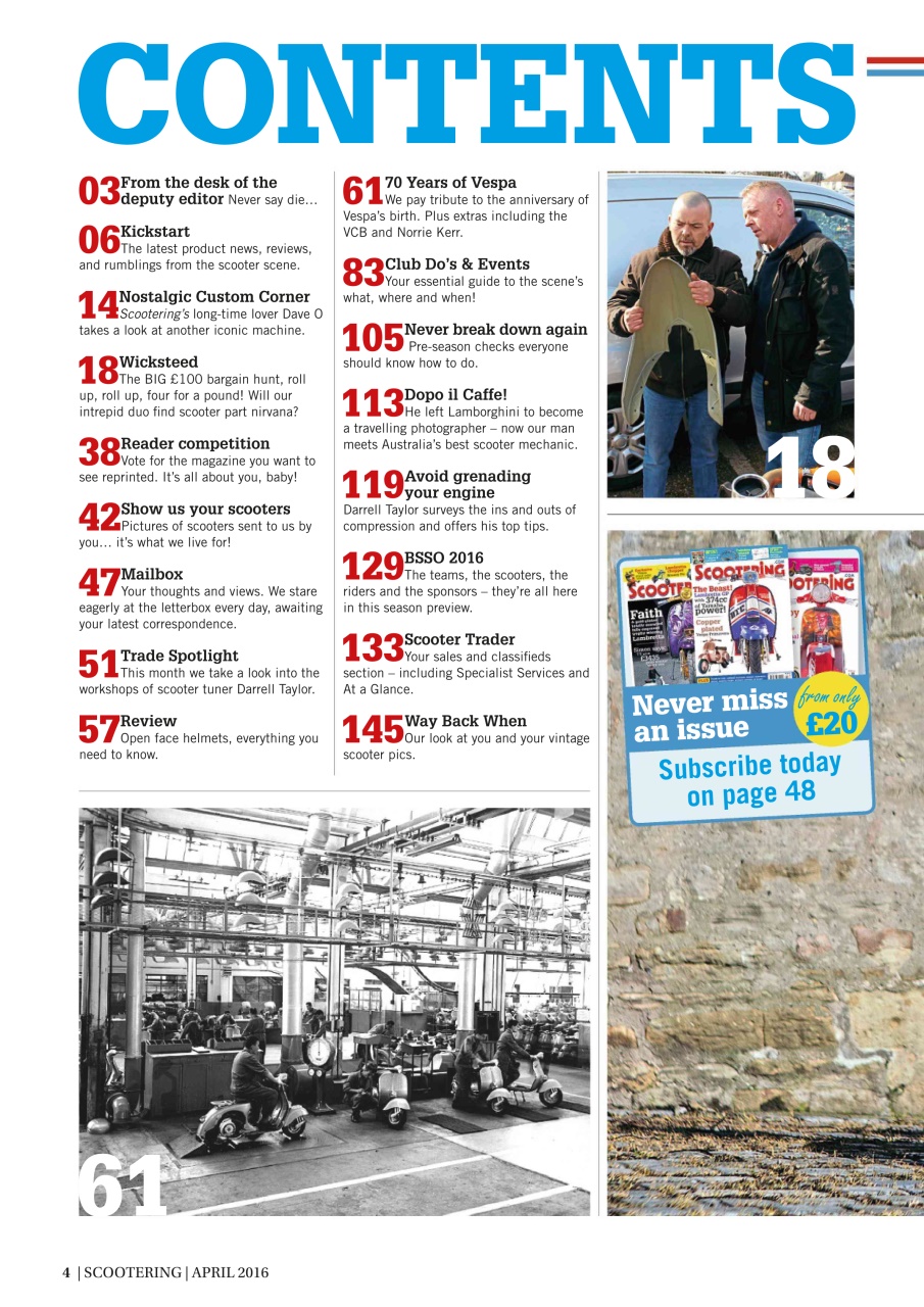 Scootering Preview Pages