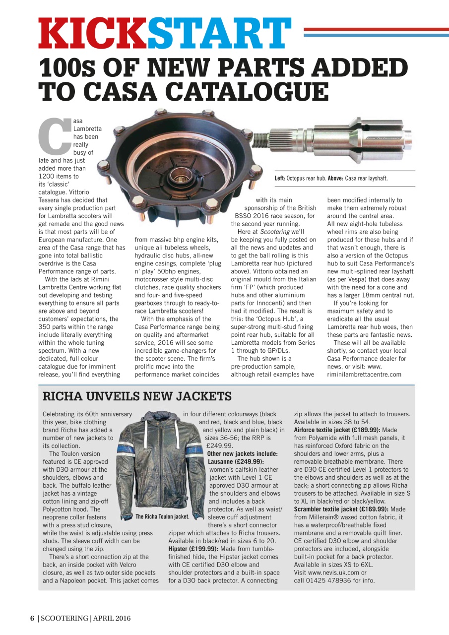 Scootering Preview Pages