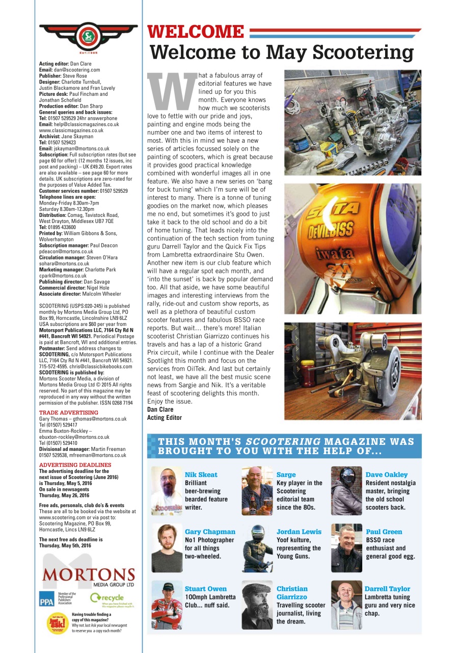 Scootering Preview Pages