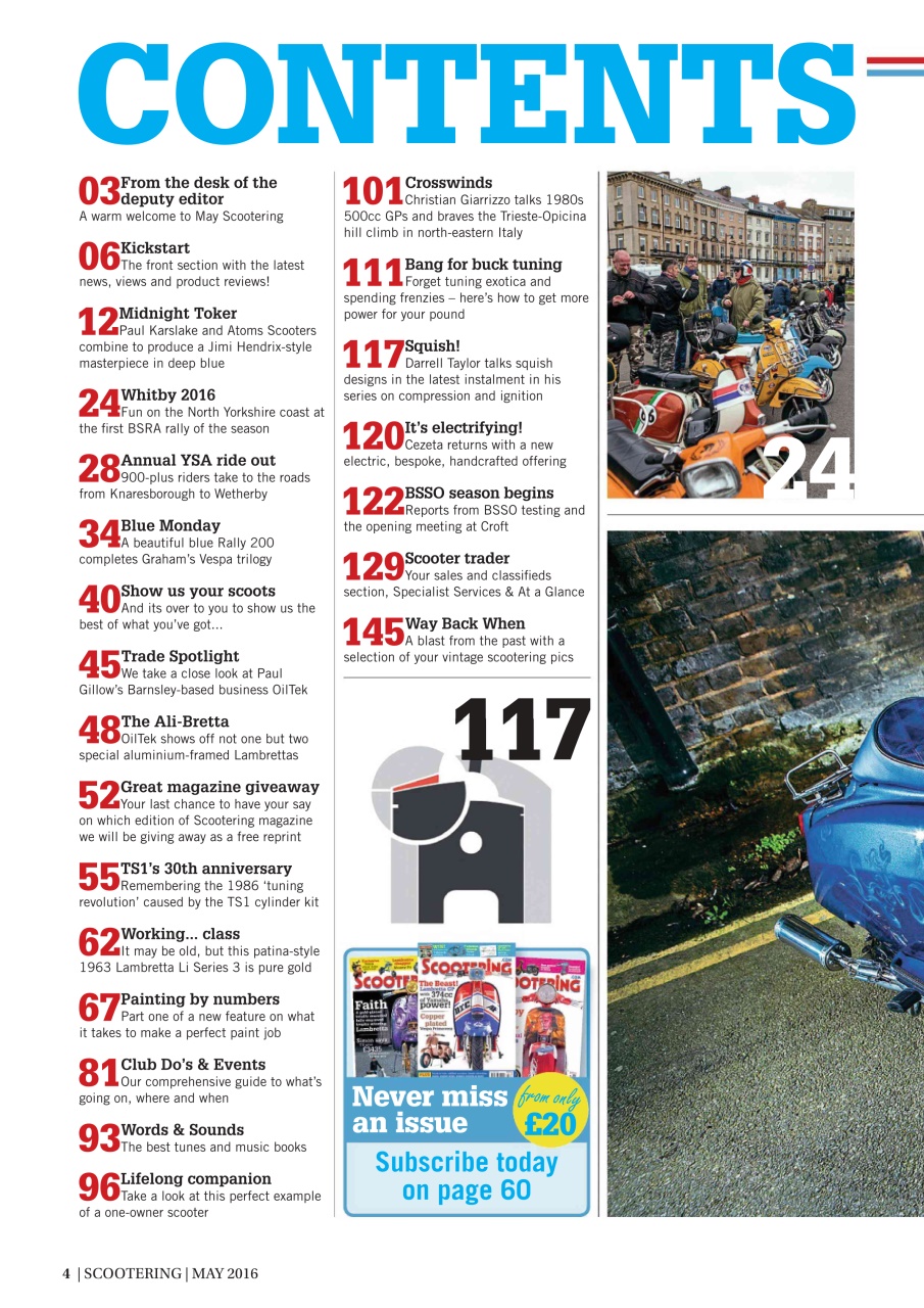 Scootering Preview Pages