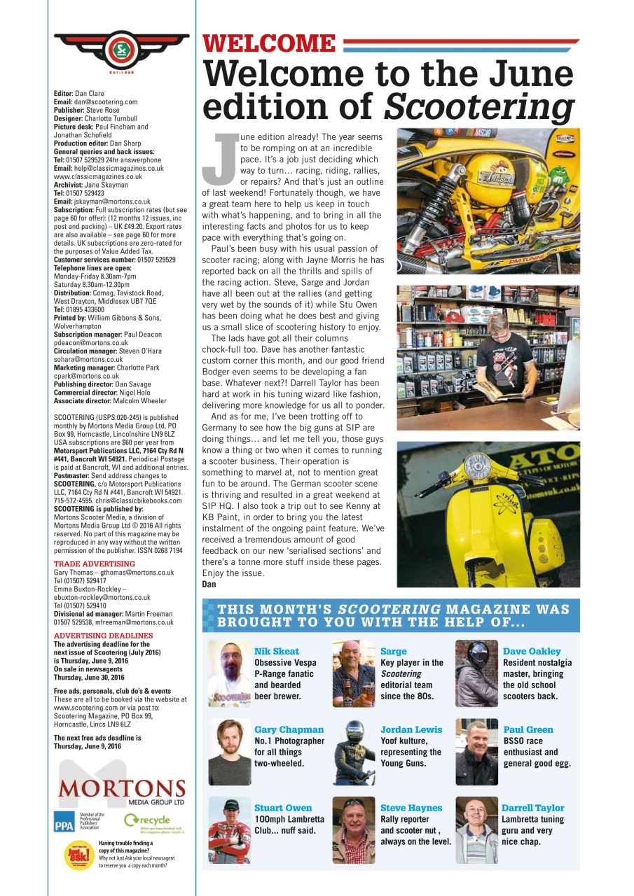 Scootering Preview Pages