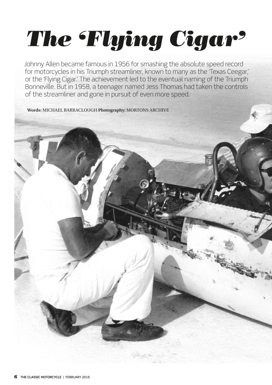 The Classic MotorCycle Preview Pages