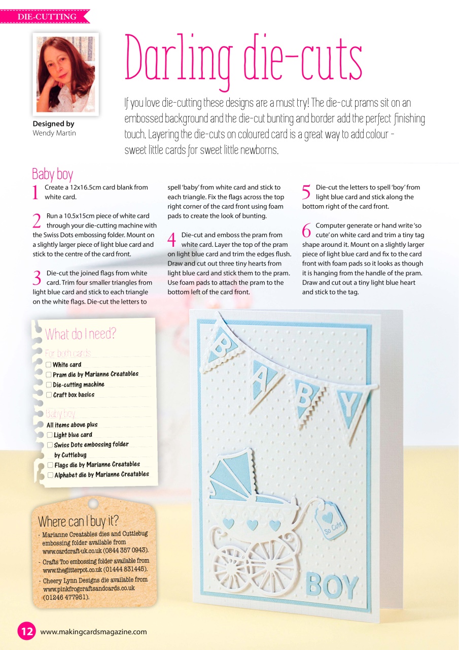 Making Cards & Papercraft Preview Pages