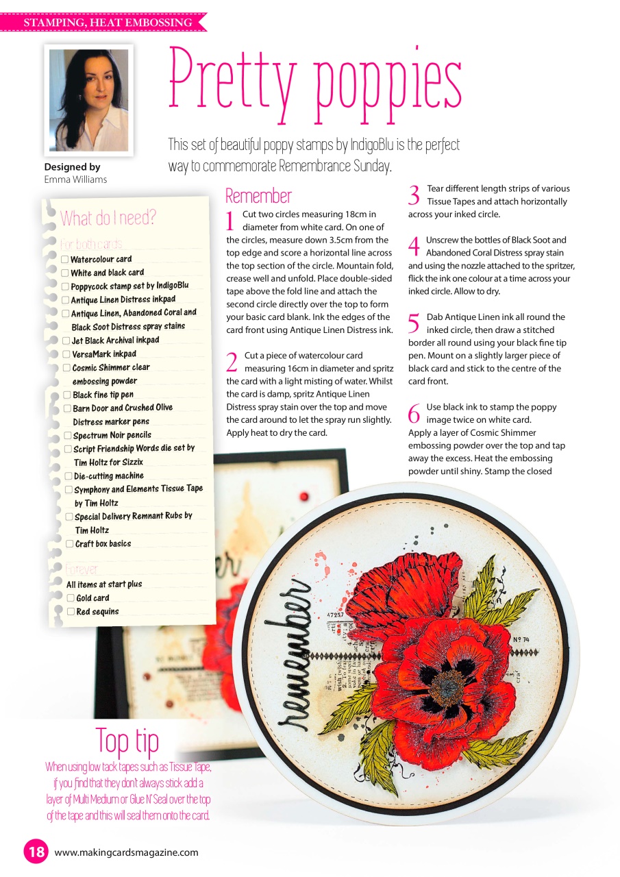 Making Cards & Papercraft Preview Pages