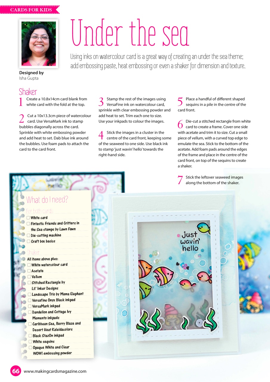 Making Cards & Papercraft Preview Pages