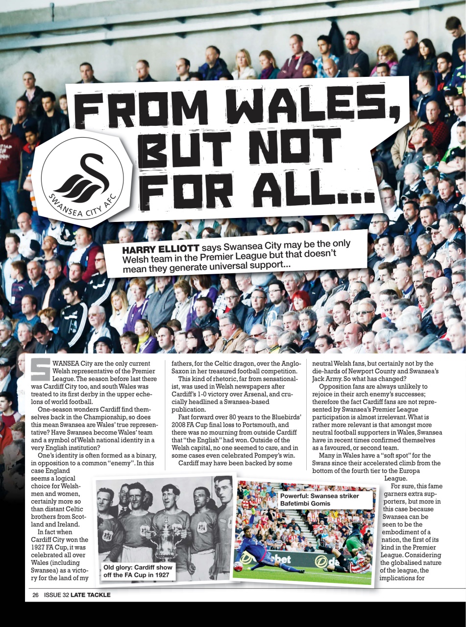 Late Tackle Football Magazine Preview Pages