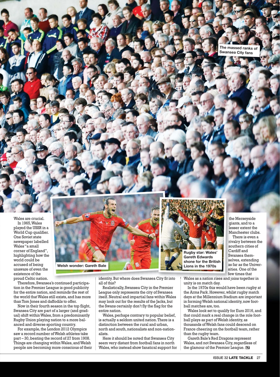 Late Tackle Football Magazine Preview Pages