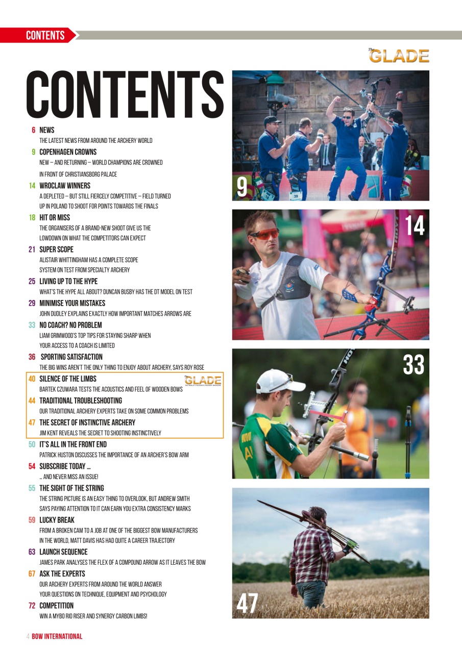 Bow International Preview Pages