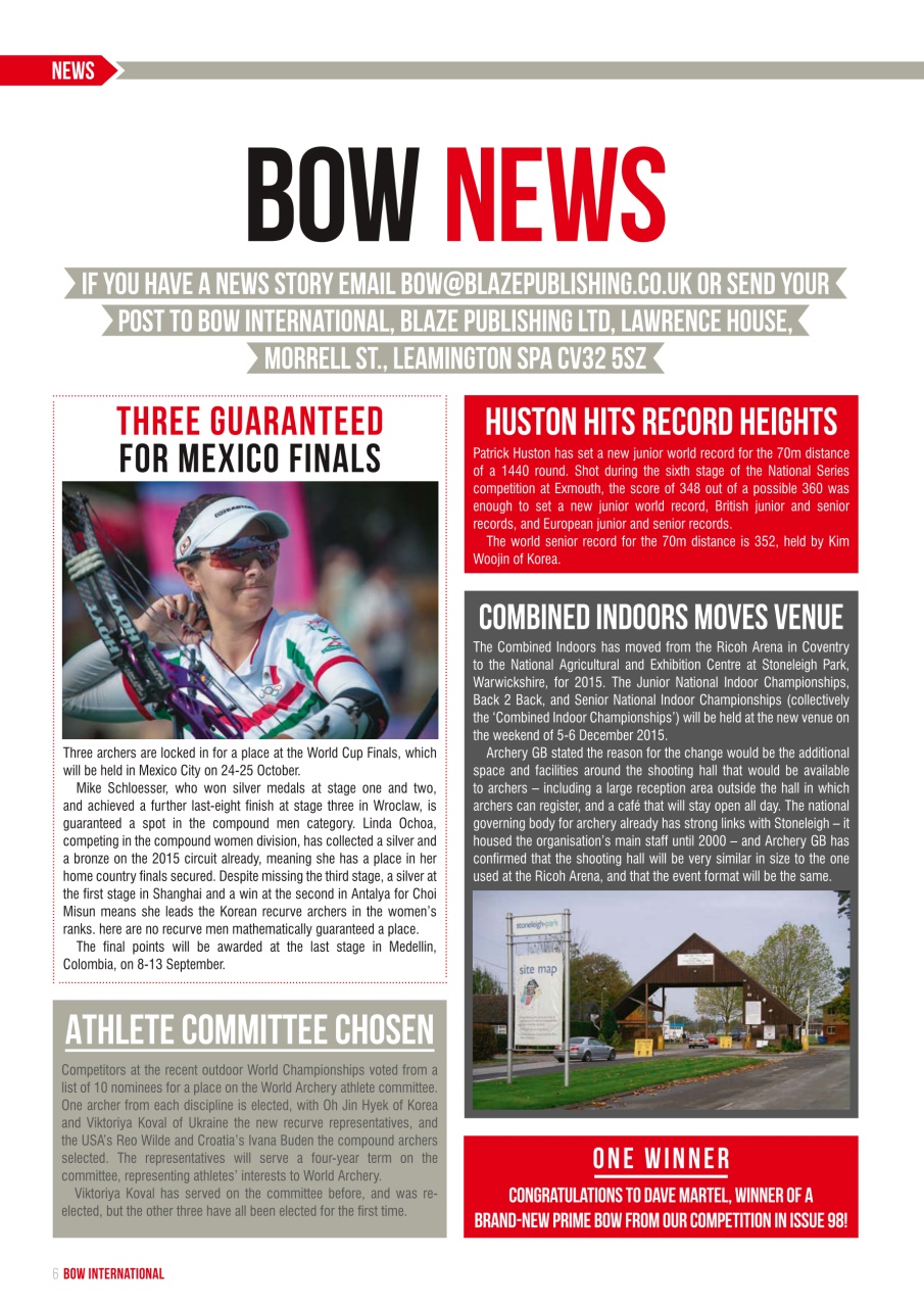 Bow International Preview Pages