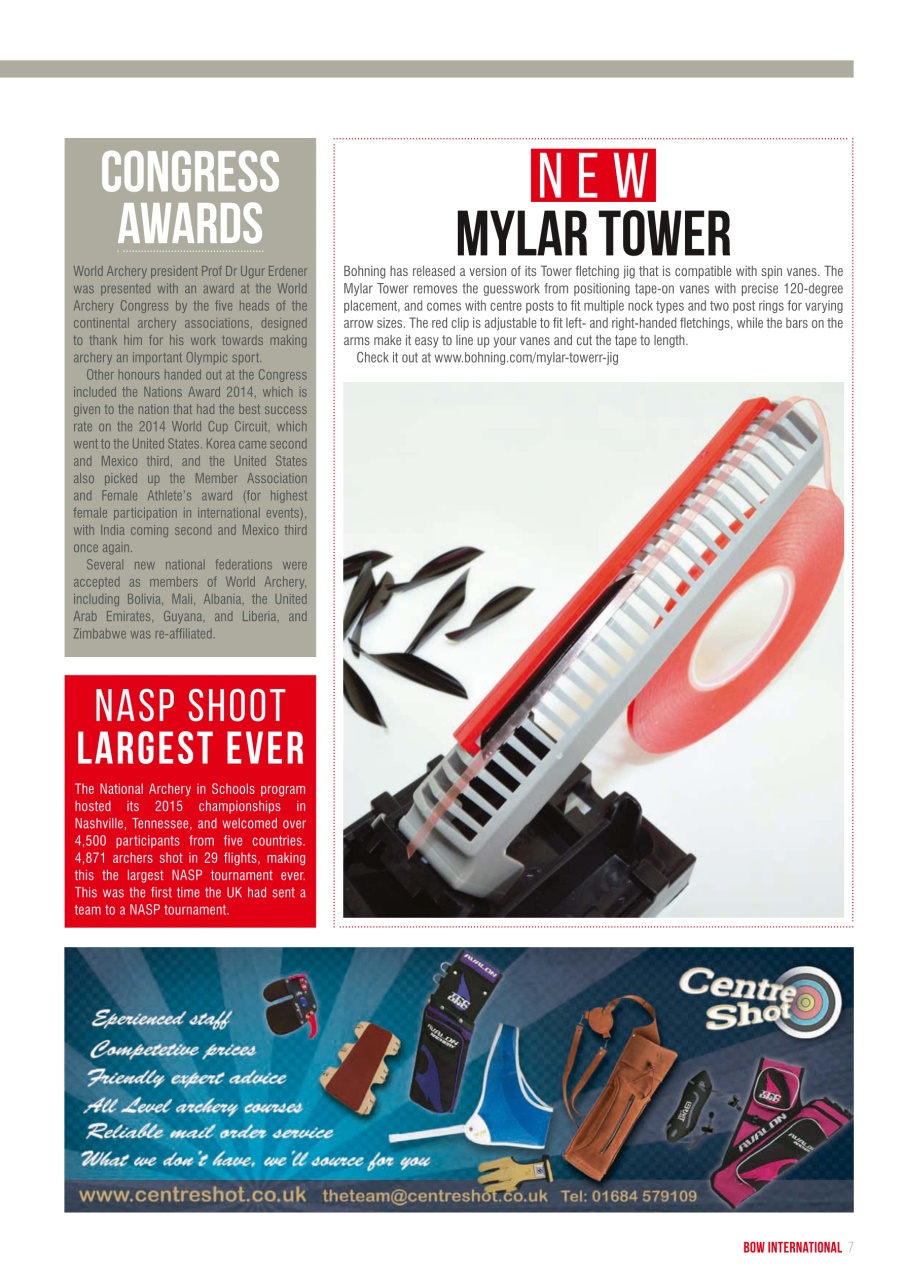 Bow International Preview Pages